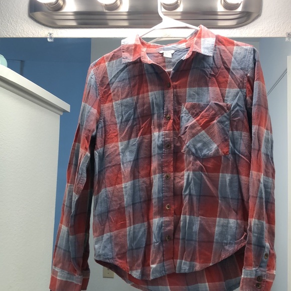 Forever 21 Long sleeve flannel shirt size S - Picture 2 of 4
